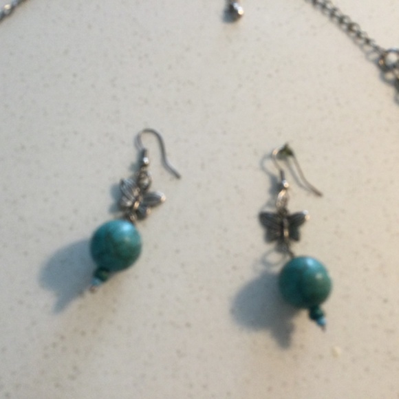 Lovely Vintage Mexican Necklace and Earring Set - Picture 6 of 7